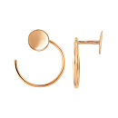 Серьги золотые 832100 | Серьги золотые 832100 купить по цене 33345 руб. в ювелирном магазине ⭐️ «Золотая Подкова»