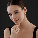 Серьги золотые 25792-300 | Серьги золотые 25792-300 купить по цене 155835 руб. в ювелирном магазине ⭐️ «Золотая Подкова»