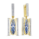 Серьги золотые 12-22039-62400 | Серьги золотые 12-22039-62400 купить по цене 330971 руб. в ювелирном магазине ⭐️ «Золотая Подкова»