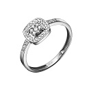 Кольцо золотое 1-0393-201 | Кольцо золотое 1-0393-201 купить по цене 61627 руб. в ювелирном магазине ⭐️ «Золотая Подкова»