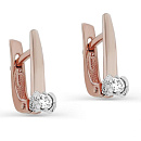 Серьги золотые 12-01182-1000 | Серьги золотые 12-01182-1000 купить по цене 65445 руб. в ювелирном магазине ⭐️ «Золотая Подкова»