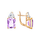 Серьги золотые 21804477Танз. | Серьги золотые 21804477Танз. купить по цене 83394 руб. в ювелирном магазине ⭐️ «Золотая Подкова»