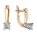 Серьги золотые С132-1934 | Серьги золотые С132-1934 купить по цене 69525 руб. в ювелирном магазине ⭐️ «Золотая Подкова»