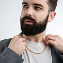 Цепь золотая Бисмарк Ц100 | Цепь золотая Бисмарк Ц100 купить по цене 361875 руб. в ювелирном магазине ⭐️ «Золотая Подкова»