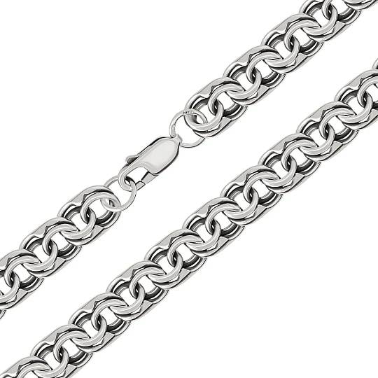 Браслет серебряный 3001X155L21 | Ювелирные изделия Мужские серебряные купить по выгодной цене в ювелирном магазине ⭐️ «Золотая Подкова»