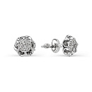 Серьги золотые 21055-200 | Серьги золотые 21055-200 купить по цене 62520 руб. в ювелирном магазине ⭐️ «Золотая Подкова»