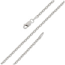 Цепь серебряная 0804R080L55 | Цепь серебряная 0804R080L55 купить по цене 4949 руб. в ювелирном магазине ⭐️ «Золотая Подкова»