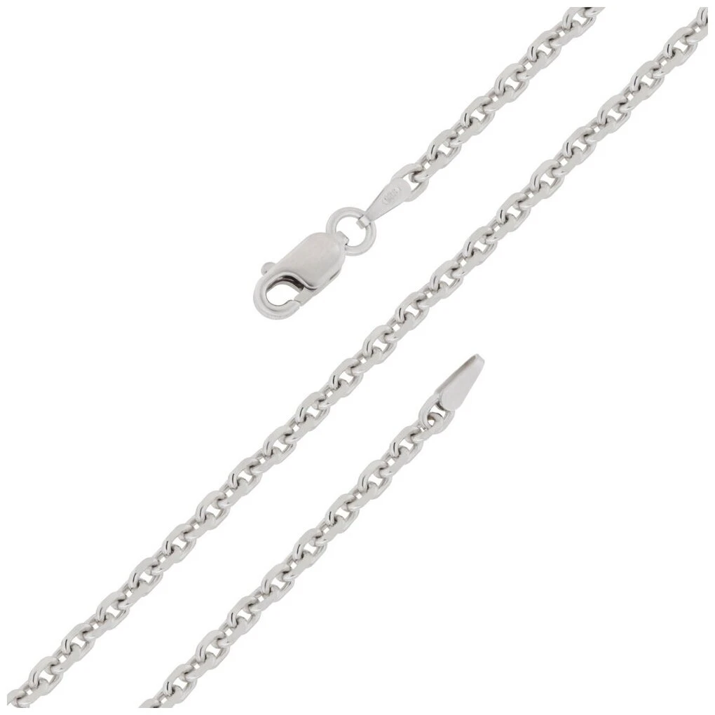 Цепь серебряная 0804R080L55 | Цепи купить по доступной цене в ювелирном магазине «Золотая Подкова»