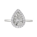 Кольцо золотое 802-02256-21-11-00-50 | Кольцо золотое 802-02256-21-11-00-50 купить по цене 147859 руб. в ювелирном магазине ⭐️ «Золотая Подкова»