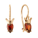 Серьги золотые 021112-1120 | Серьги золотые 021112-1120 купить по цене 17722 руб. в ювелирном магазине ⭐️ «Золотая Подкова»