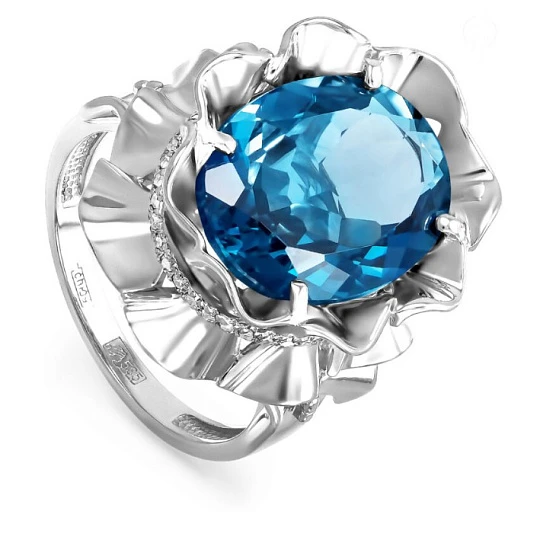 Кольцо золотое 11-1806-2300 | Ювелирные изделия в сети Золотая Подкова