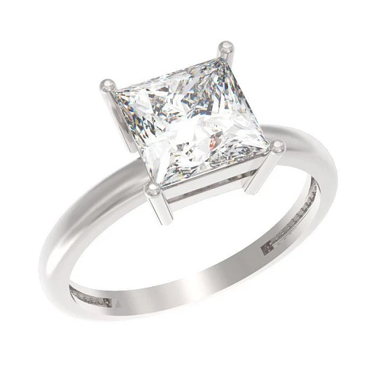 Кольцо серебряное 1043261-01210 | Кольца купить по доступной цене в ювелирном магазине «Золотая Подкова»