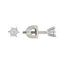 Серьги золотые 832238Б.Бр. | Серьги золотые 832238Б.Бр. купить по цене 92067 руб. в ювелирном магазине ⭐️ «Золотая Подкова»