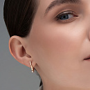Серьги золотые 26015-100 | Серьги золотые 26015-100 купить по цене 74209 руб. в ювелирном магазине ⭐️ «Золотая Подкова»