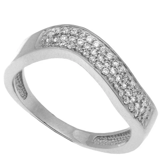 Кольцо серебряное 82489с | Ювелирные изделия Серебряные купить по выгодной цене в ювелирном магазине ⭐️ «Золотая Подкова»