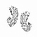 Серьги серебряные С488В-9101 | Серьги серебряные С488В-9101 купить по цене 8923 руб. в ювелирном магазине ⭐️ «Золотая Подкова»