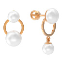 Серьги золотые 1044272-11250 | Серьги золотые 1044272-11250 купить по цене 57994 руб. в ювелирном магазине ⭐️ «Золотая Подкова»