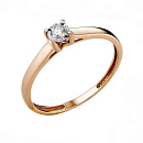 Кольцо золотое 802-02173-10--00-20-00 | Кольцо золотое 802-02173-10--00-20-00 купить по цене 42300 руб. в ювелирном магазине ⭐️ «Золотая Подкова»