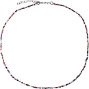 Колье серебряное SV-Tn10N-Rd | Колье серебряное SV-Tn10N-Rd купить по цене 1406 руб. в ювелирном магазине ⭐️ «Золотая Подкова»