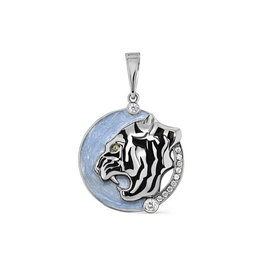 Подвеска серебряная 13-474-0101 | Ювелирные изделия в сети Золотая Подкова