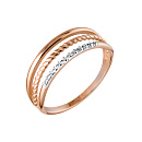 Кольцо золотое 1051961-11110 | Кольцо золотое 1051961-11110 купить по цене 44460 руб. в ювелирном магазине ⭐️ «Золотая Подкова»