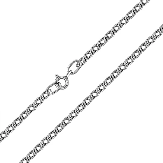 Браслет серебряный Б1РМ27РО052040 | Ювелирные изделия от бренда Каратов 💍 купить по доступной цене в ювелирной сети «Золотая Подкова»