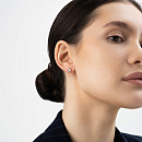 Серьги золотые 804-02212-10-00-20-00 | Серьги золотые 804-02212-10-00-20-00 купить по цене 47460 руб. в ювелирном магазине ⭐️ «Золотая Подкова»