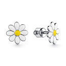 Серьги серебряные 902062333 | Серьги серебряные 902062333 купить по цене 4503 руб. в ювелирном магазине ⭐️ «Золотая Подкова»