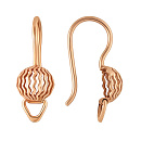 Серьги золотые 30080000 | Серьги золотые 30080000 купить по цене 21118 руб. в ювелирном магазине ⭐️ «Золотая Подкова»