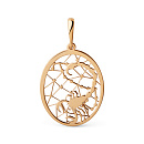 Подвеска золотая 501588-1000 | Подвеска золотая 501588-1000 купить по цене 13496 руб. в ювелирном магазине ⭐️ «Золотая Подкова»