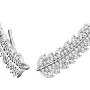 Серьги серебряные 0201621-00775 | Серьги серебряные 0201621-00775 купить по цене 4666 руб. в ювелирном магазине ⭐️ «Золотая Подкова»