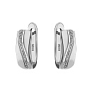 Серьги серебряные CAS5393E | Серьги серебряные CAS5393E купить по цене 1836 руб. в ювелирном магазине ⭐️ «Золотая Подкова»