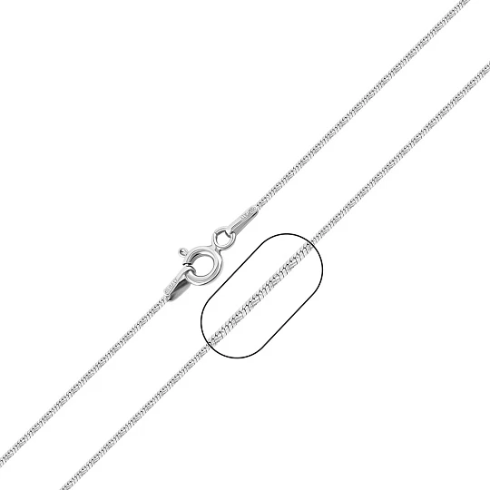 Цепь серебряная CMP020DS8L-Rd | Серебряные цепи купить по выгодной цене в ювелирном магазине ⭐️ «Золотая Подкова»