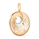 Подвеска золотая 106118-1102 | Подвеска золотая 106118-1102 купить по цене 39097 руб. в ювелирном магазине ⭐️ «Золотая Подкова»