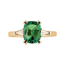 Кольцо золотое 920502Изумруд гт. | Кольцо золотое 920502Изумруд гт. купить по цене 225891 руб. в ювелирном магазине ⭐️ «Золотая Подкова»