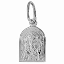 Подвеска серебряная 85145с Св. Ирина | Подвеска серебряная 85145с Св. Ирина купить по цене 102 руб. в ювелирном магазине ⭐️ «Золотая Подкова»