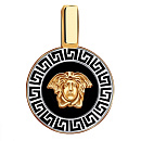 Подвеска золотая 030415 | Подвеска золотая 030415 купить по цене 57834 руб. в ювелирном магазине ⭐️ «Золотая Подкова»