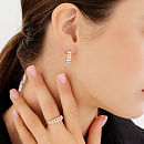 Серьги золотые 25381-100 | Серьги золотые 25381-100 купить по цене 332467 руб. в ювелирном магазине ⭐️ «Золотая Подкова»