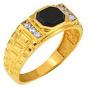 Кольцо золотое 821567Бр.Агат | Кольцо золотое 821567Бр.Агат купить по цене 143944 руб. в ювелирном магазине ⭐️ «Золотая Подкова»