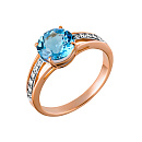 Кольцо золотое 1020301-11130-T | Кольцо золотое 1020301-11130-T купить по цене 71165 руб. в ювелирном магазине ⭐️ «Золотая Подкова»