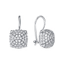 Серьги серебряные 02-1479/00КЦ-00