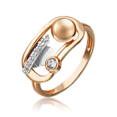 Кольцо золотое 01-5504-00-201-1111 | Кольцо золотое 01-5504-00-201-1111 купить по цене 60525 руб. в ювелирном магазине ⭐️ «Золотая Подкова»