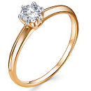 Кольцо золотое К132-2625 | Кольцо золотое К132-2625 купить по цене 44550 руб. в ювелирном магазине ⭐️ «Золотая Подкова»