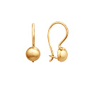 Серьги золотые 002115-1000 | Серьги золотые 002115-1000 купить по цене 16294 руб. в ювелирном магазине ⭐️ «Золотая Подкова»