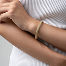 Браслет золотой 00454-60-030001-00 | Браслет золотой 00454-60-030001-00 купить по цене 229394 руб. в ювелирном магазине ⭐️ «Золотая Подкова»