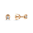 Серьги золотые 22273-100 | Серьги золотые 22273-100 купить по цене 66995 руб. в ювелирном магазине ⭐️ «Золотая Подкова»