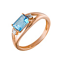 Кольцо золотое 1029421-11130-T | Кольцо золотое 1029421-11130-T купить по цене 49322 руб. в ювелирном магазине ⭐️ «Золотая Подкова»