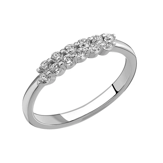 Кольцо серебряное B21280-R | Ювелирные изделия Серебряные купить по выгодной цене в ювелирном магазине ⭐️ «Золотая Подкова»