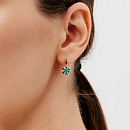 Серьги золотые 21050-101 | Серьги золотые 21050-101 купить по цене 184593 руб. в ювелирном магазине ⭐️ «Золотая Подкова»