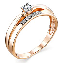 Кольцо золотое К112-1287Бр | Кольцо золотое К112-1287Бр купить по цене 69000 руб. в ювелирном магазине ⭐️ «Золотая Подкова»